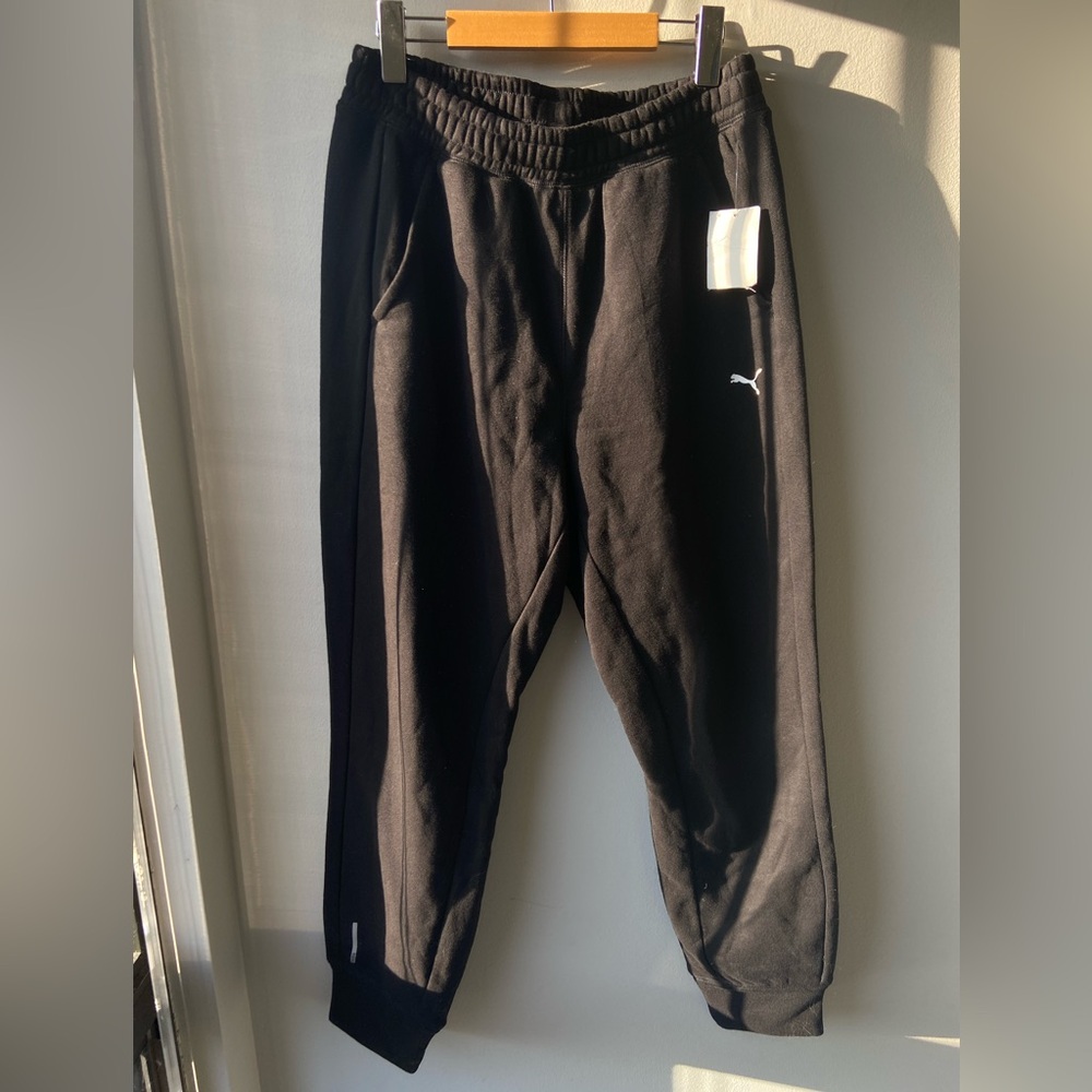 Puma black sweatpants NWT